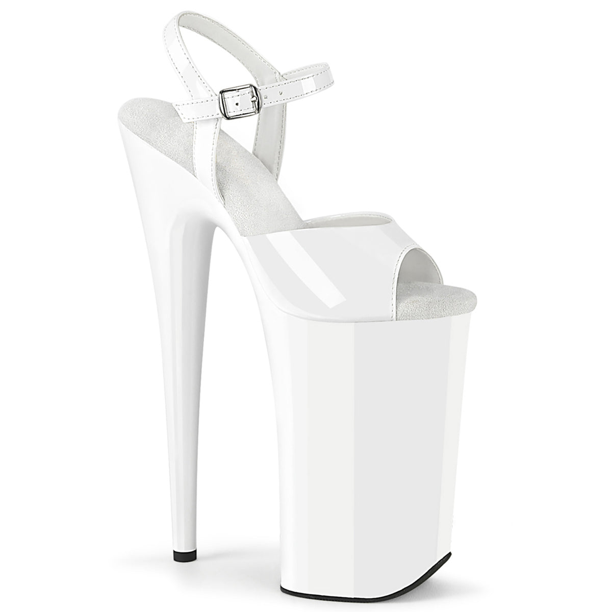 26CM//10inch Extreme High Heel Platform Sandals, Peep Toe Lace-Up Stiletto Pole Dance Sandals – Pole with me