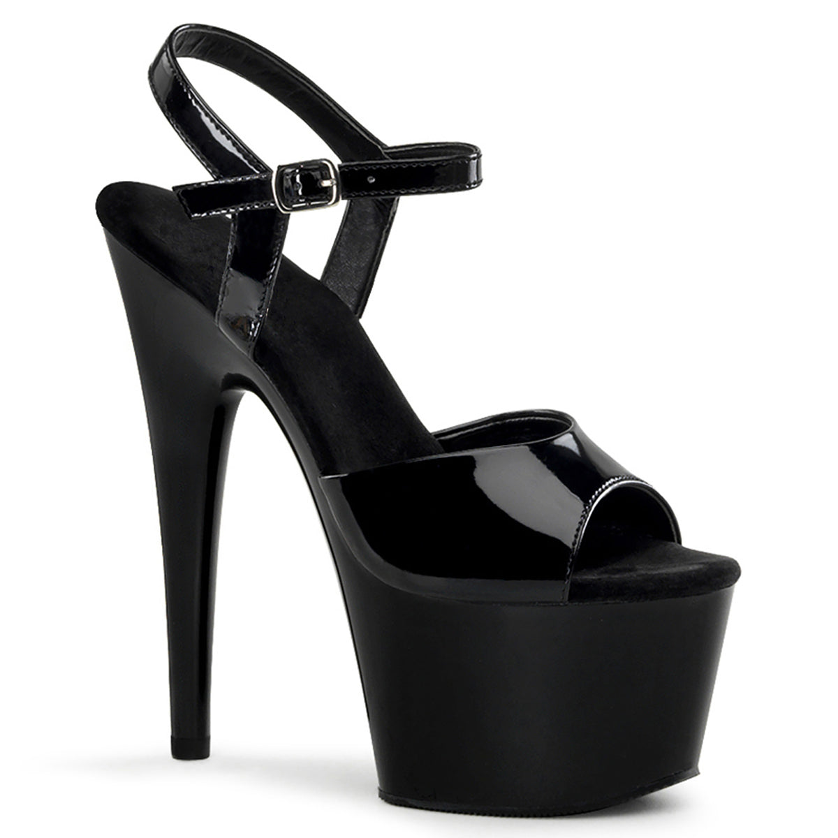 17CM/7inch High Heel Platform Sandals, Peep Toe Ankle Strap Stiletto Pole Dance Sandals – Pole with me