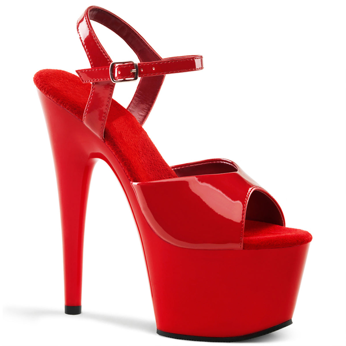 17CM/7inch High Heel Platform Sandals, Peep Toe Ankle Strap Stiletto Pole Dance Sandals – Pole with me