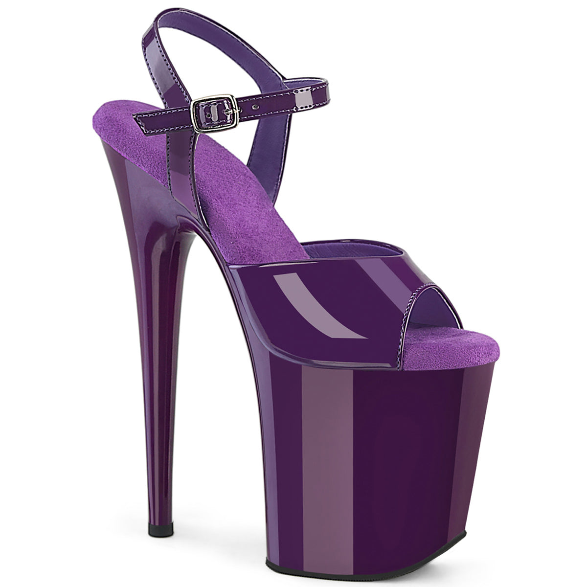 20CM/8inch High Heel Platform Sandals, Peep Toe Ankle Strap Stiletto Pole Dance Sandals – Pole with me