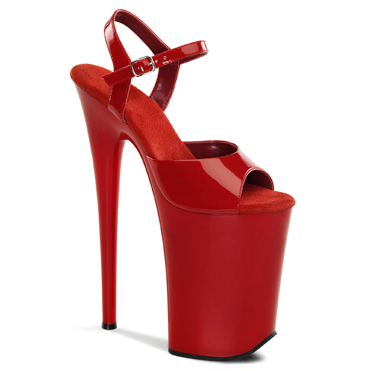 23CM/9inch High Heel Platform Sandals, Peep Toe Ankle Strap Stiletto Pole Dance Sandals – Pole with me.