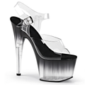 Pole with me 17CM//7inch Platform Heels – Clear Strap Pole Dance Sandals
