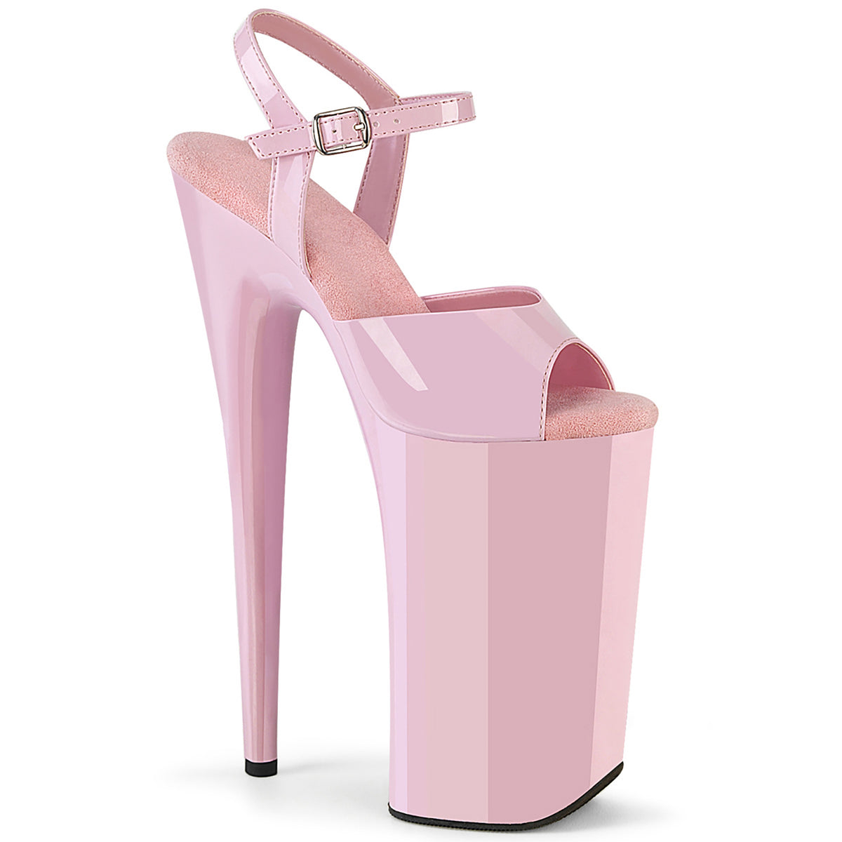 26CM//10inch Extreme High Heel Platform Sandals, Peep Toe Lace-Up Stiletto Pole Dance Sandals – Pole with me
