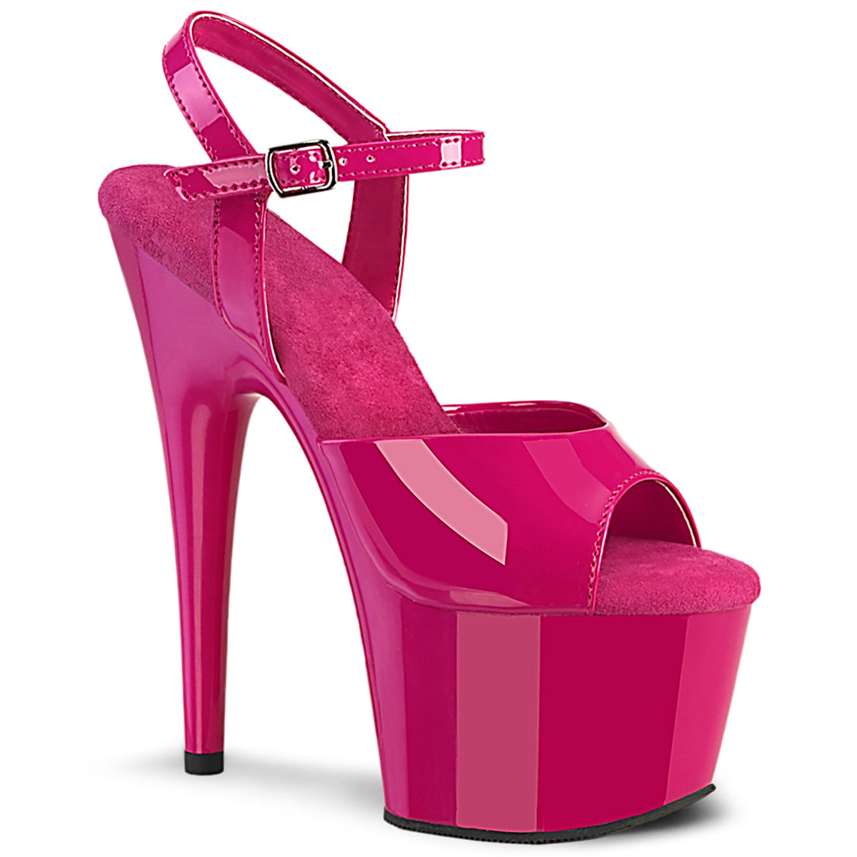 17CM/7inch High Heel Platform Sandals, Peep Toe Ankle Strap Stiletto Pole Dance Sandals – Pole with me