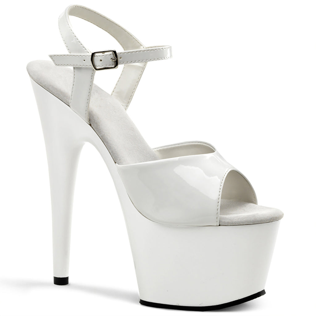 17CM/7inch High Heel Platform Sandals, Peep Toe Ankle Strap Stiletto Pole Dance Sandals – Pole with me