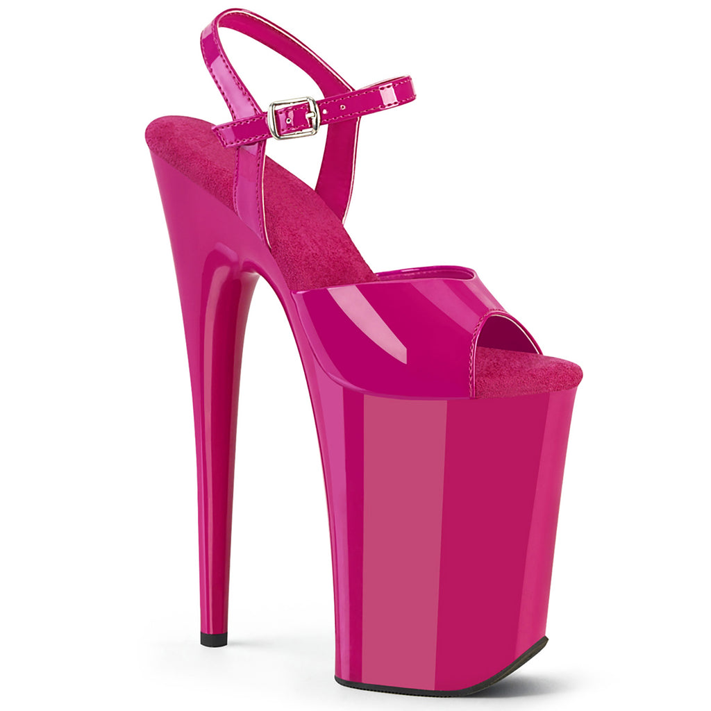23CM/9inch High Heel Platform Sandals, Peep Toe Ankle Strap Stiletto Pole Dance Sandals – Pole with me.