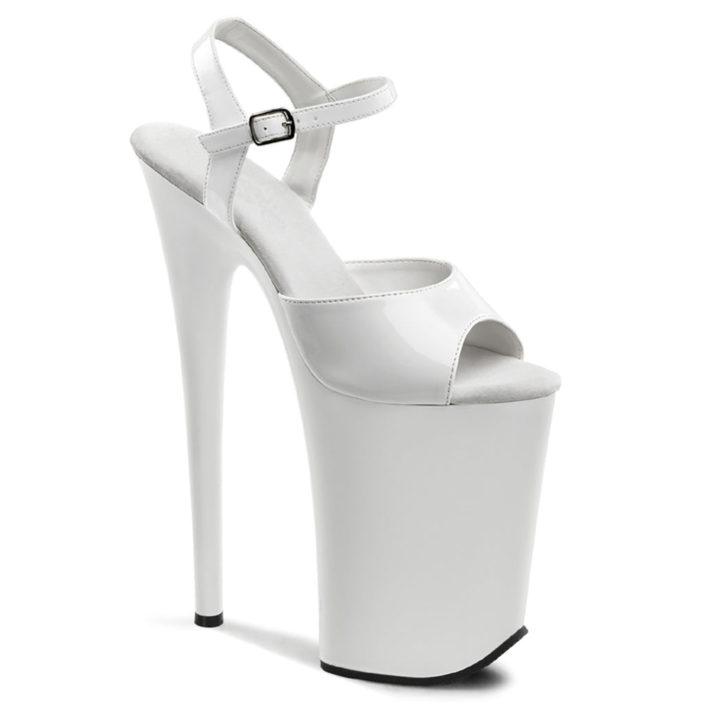 23CM/9inch High Heel Platform Sandals, Peep Toe Ankle Strap Stiletto Pole Dance Sandals – Pole with me.